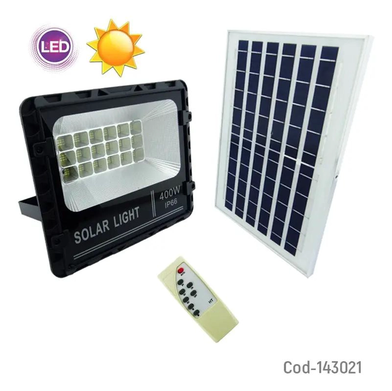 FOCO PROYECTOR SOLAR 400W ALTA POTENCIA - 3