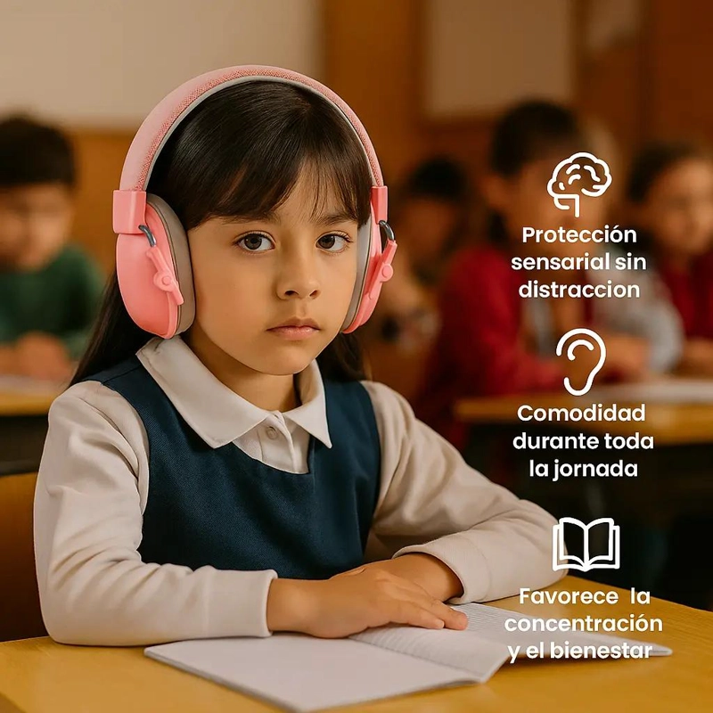 OREJERAS PROTECTORES AUDITIVOS PARA NIÑOS Y JOVENES - 2