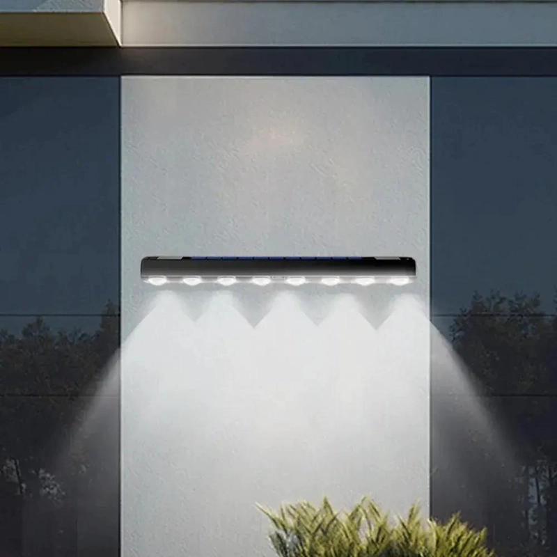 PACK 3 APLIQUES SOLARES DE PARED CON SENSOR LED - 5