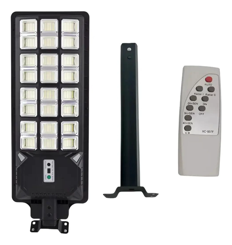 FOCO SOLAR LED EXTERIOR 2000W PARA POSTE - 1