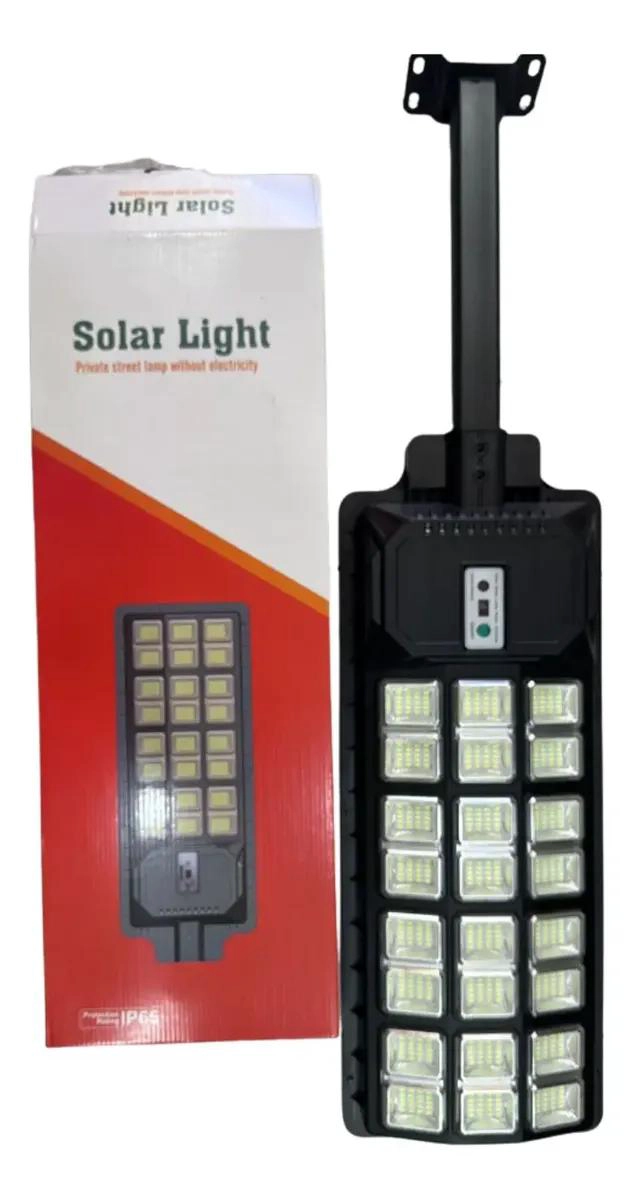 FOCO SOLAR LED EXTERIOR 2000W PARA POSTE - 2