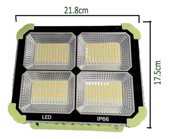 FOCO SOLAR REFLECTOR LED RECARGABLE 500W IP66 - 3