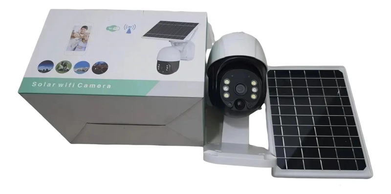 CAMARA DE SEGURIDAD SOLAR EXTERIOR IP66 3MP WIFI HD - 5