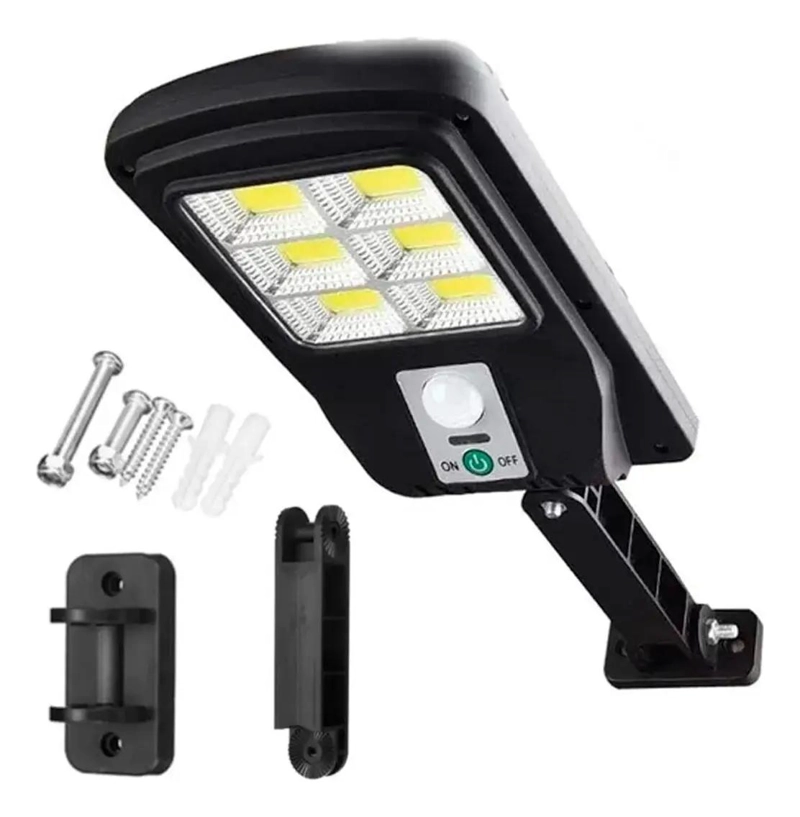 PACK 4 FOCOS SOLARES LED CON SENSOR DE MOVIMIENTO PARA EX - 4