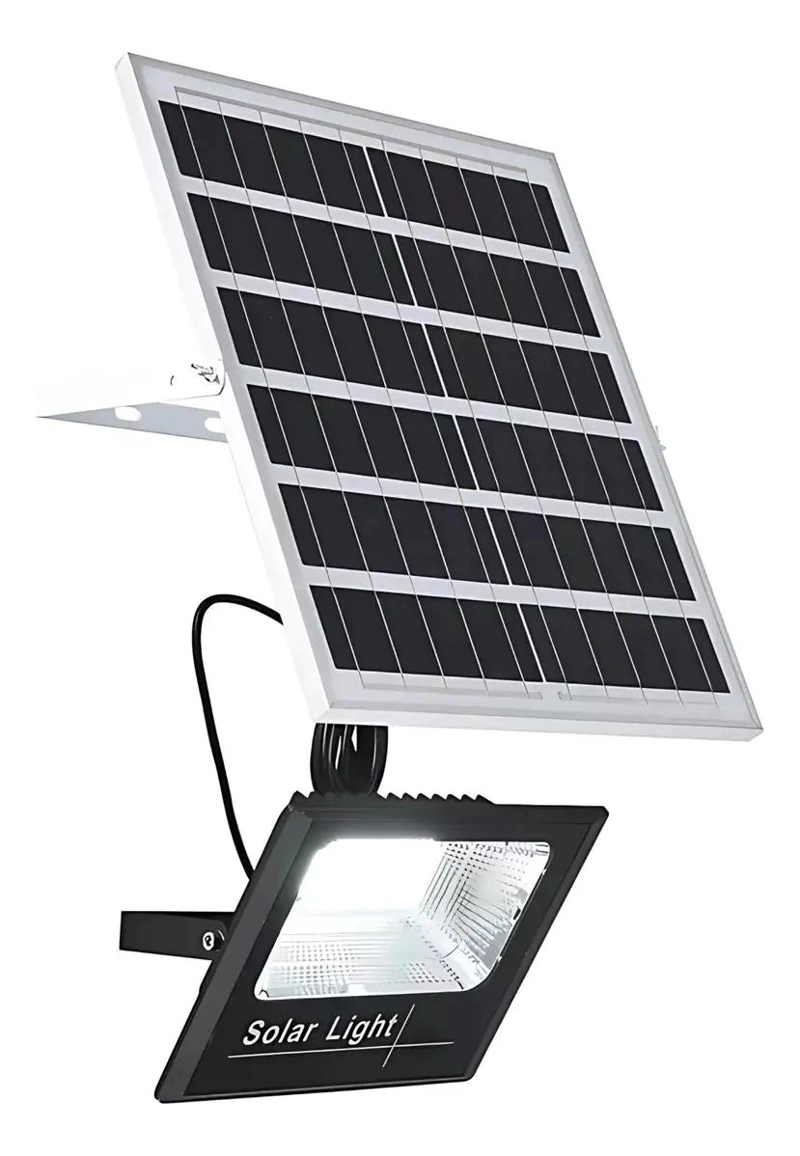FOCO SOLAR 1000W CON PANEL SOLAR Y CONTROL REMOTO - 2