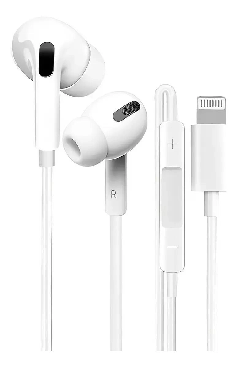 AUDIFONOS CON CONECTOR LIGHTNING PARA IPHONE - 2