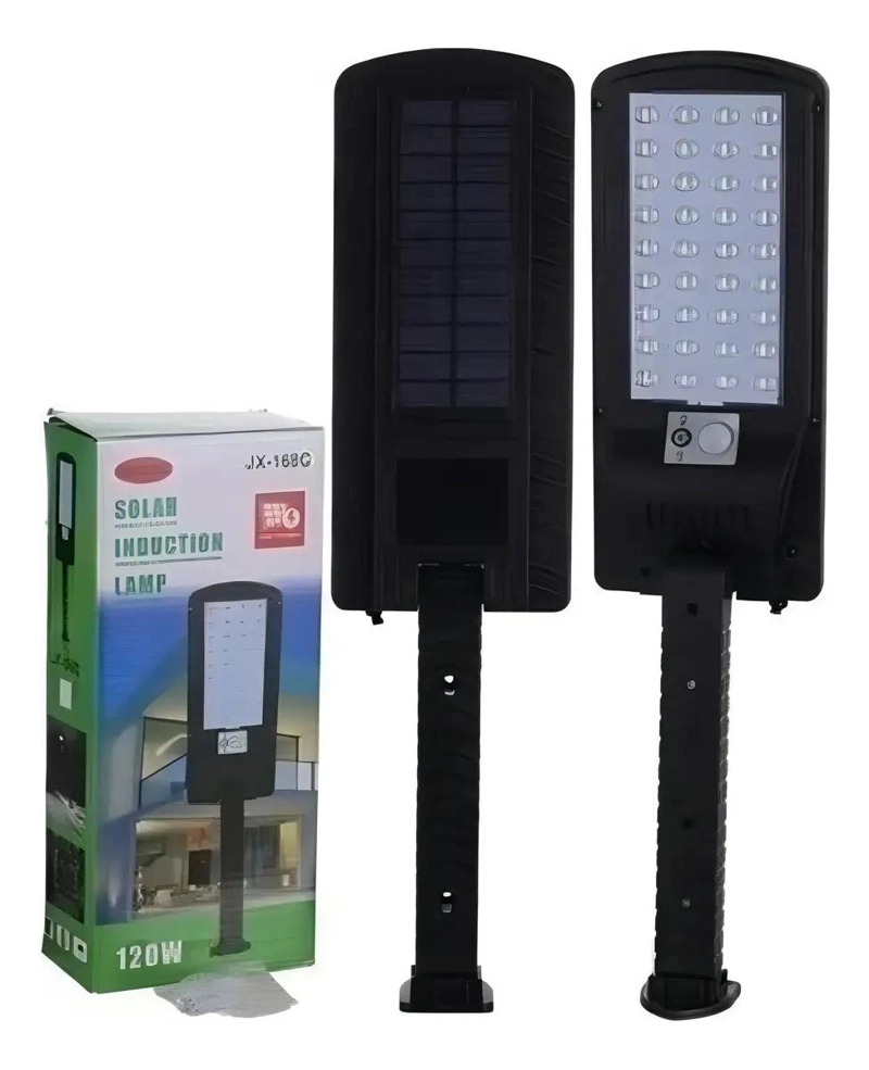 LAMPARA SOLAR 120W CON 36 LED Y SENSOR DE MOVIMIENTO - 1