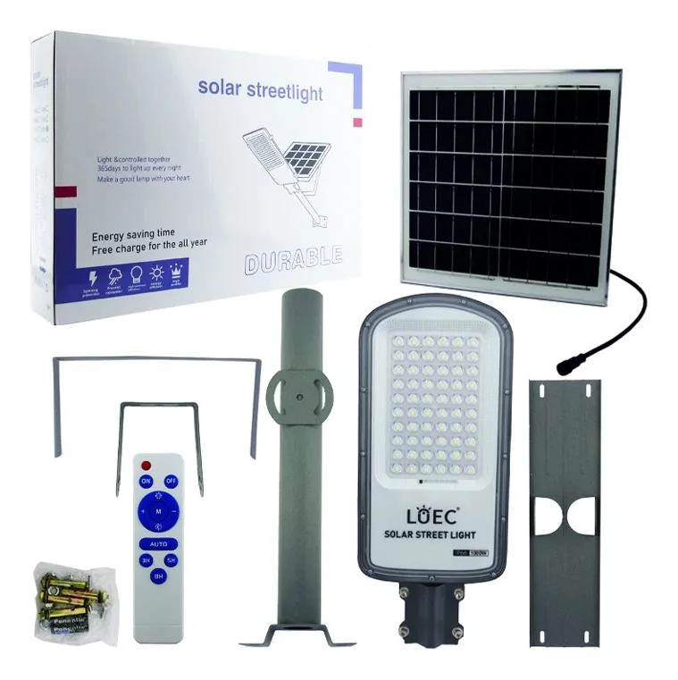 FOCO SOLAR 1000W CON 60 LEDS Y BRAZO METALICO - 3