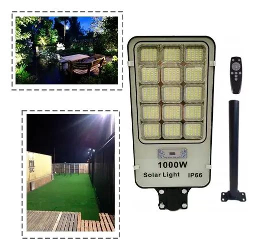 PACK 3 FOCOS SOLARES LED 1000W PARA EXTERIOR - 3