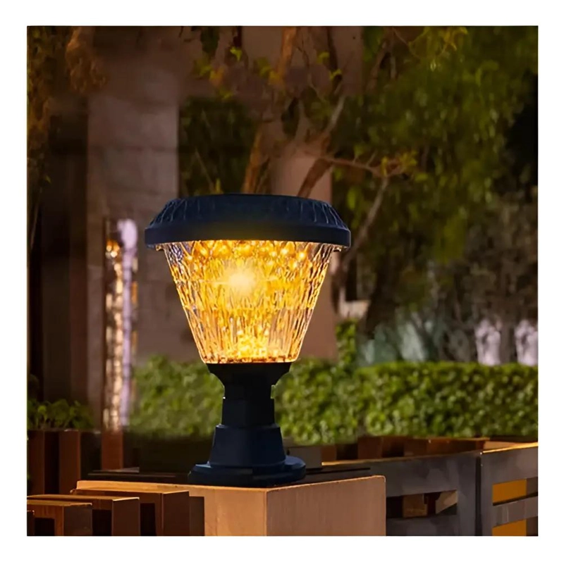 FOCO SOLAR LED CON PANEL PARA EXTERIOR - 1