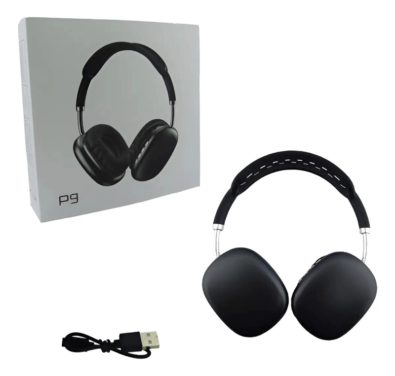 AUDIFONOS BLUETOOTH RECARGABLES CON CINTILLO Y RADIO FM - 1