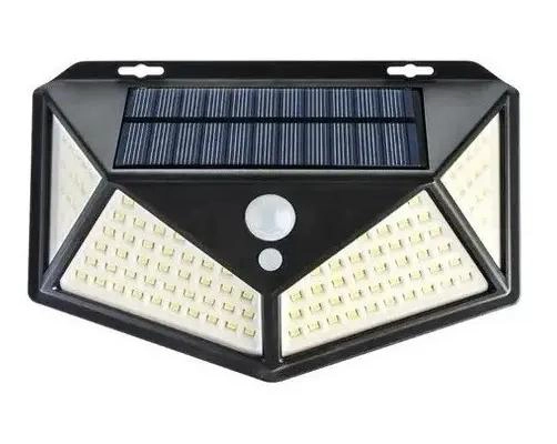 PACK 5 LAMPARAS SOLARES 100 LED CON SENSOR DE MOVIMIENTO - 1
