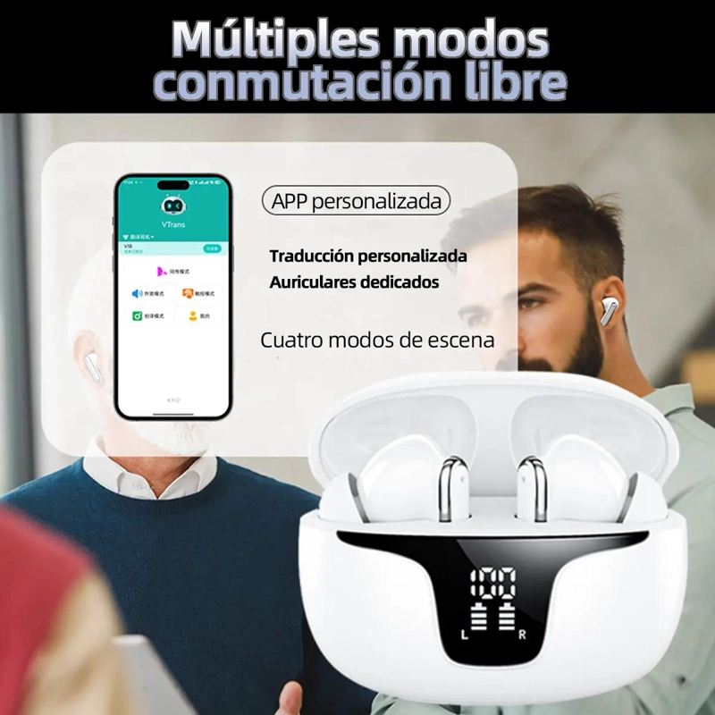 AURICULARES DE TRADUCCION PARA 144 IDIOMAS - 4