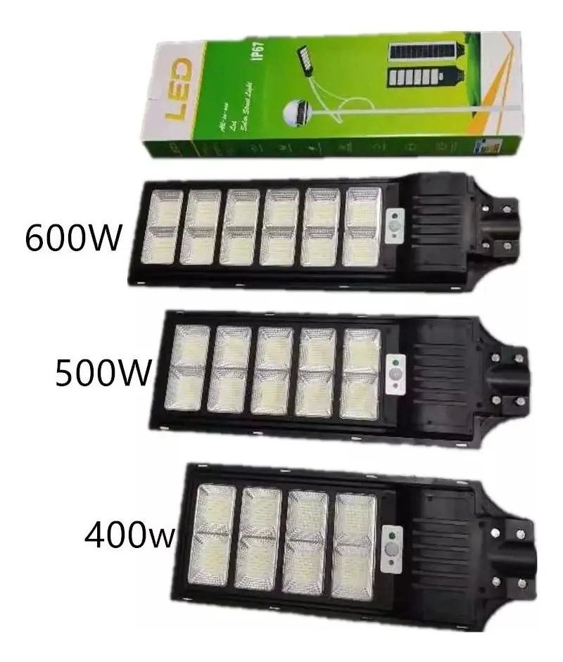 FOCO SOLAR EXTERIOR 600W CON SOPORTE - 3