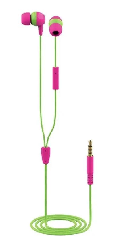 AUDIFONOS IN-EAR INFANTILES ROSADOS PARA NIÑOS - 1