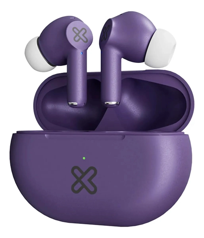 AURICULARES INALAMBRICOS TWS BUDS-FI BLUETOOTH PURPURA - 1