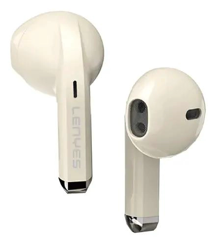 AUDIFONOS IN EAR BLUETOOTH BEIGE CON MICROFONO - 2