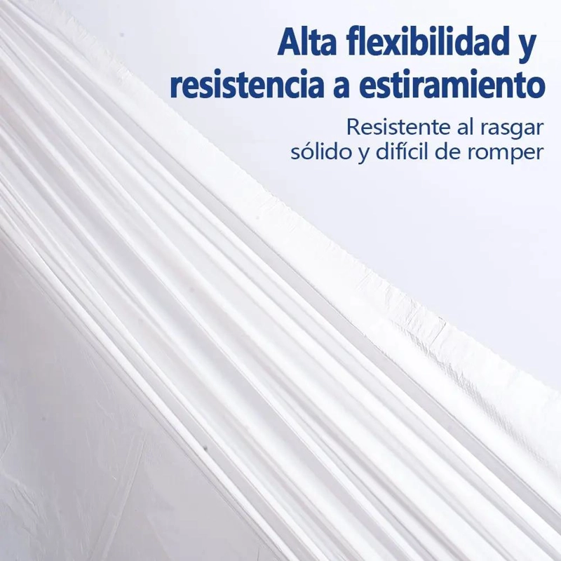 BOLSA DE BASURA PARA BAÑO CON CORDON 50X55 CM 400 UNID - 5