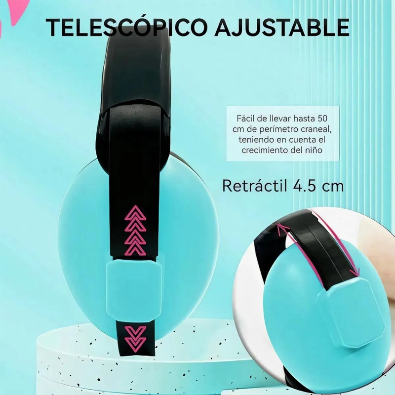 OREJERAS PROTECTORAS ANTIRUIDO PARA BEBE S Y NIÑOS - 2
