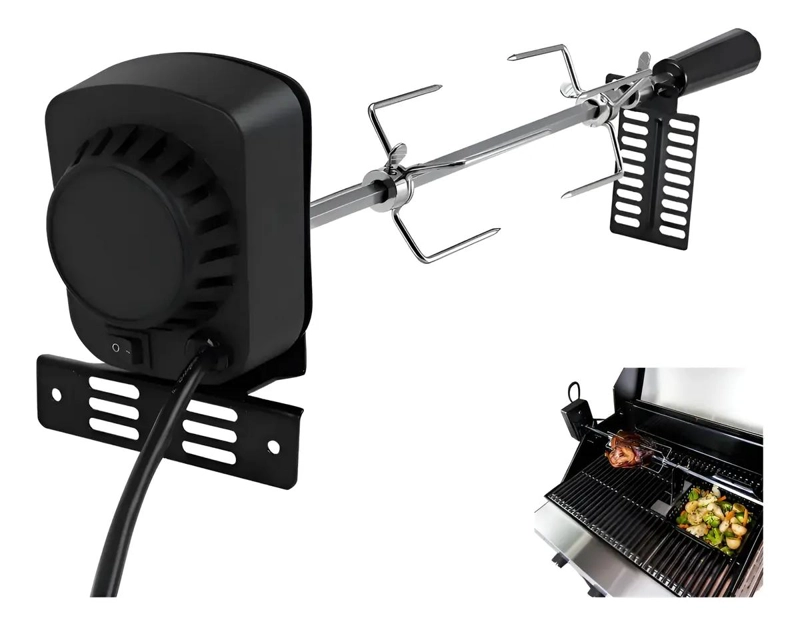 SET MOTOR PARA PARRILLA CON TENEDORES Y SOPORTES 90 CM - 1