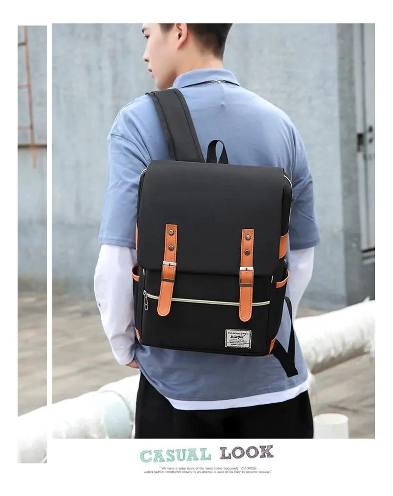 MOCHILA CON SET DE 3 PIEZAS Y CARGADOR USB - 5