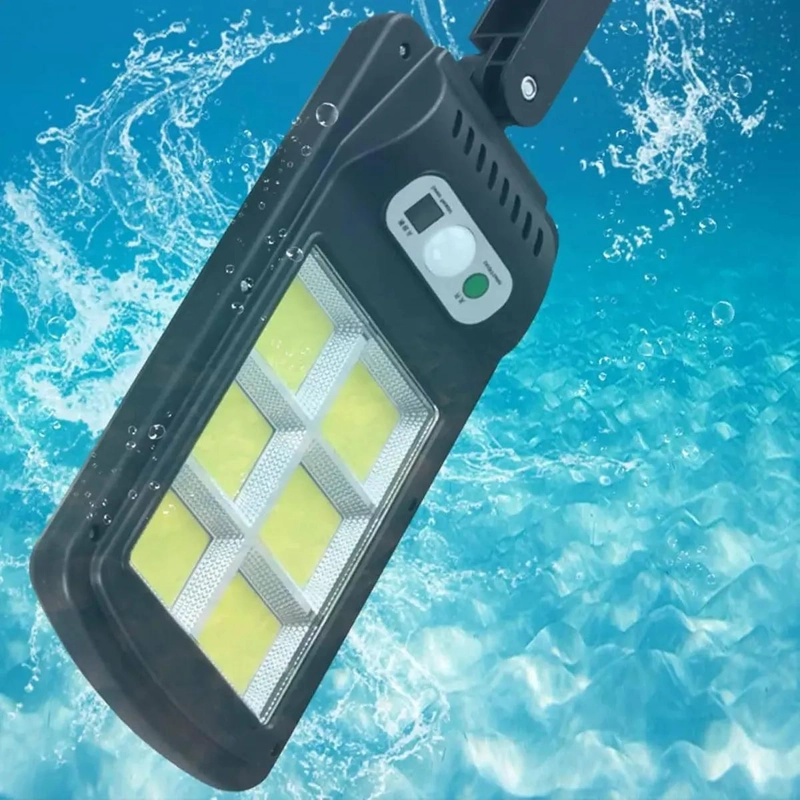 PACK 6 FOCOS SOLARES LED CON SENSOR DE MOVIMIENTO IP65 - 5