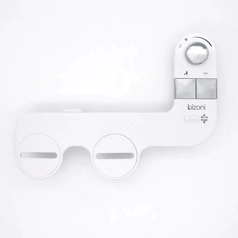 ADAPTADOR BIDET CON 2 BOQUILLAS AUTOLIMPIANTES PARA WC - 2