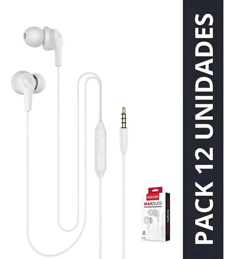 PACK 12 AUDIFONOS IN EAR ESTE REO CON MICROFONO - 1