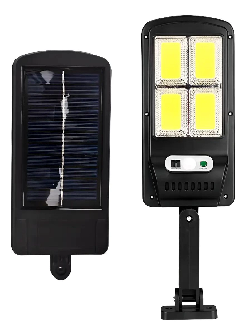FOCO SOLAR LED CON SENSOR DE MOVIMIENTO ESTILO FAROL - 2