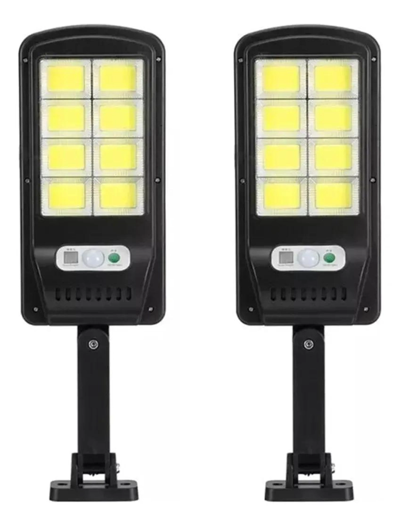 PACK 2 FOCOS SOLARES LED EXTERIOR CON SENSOR DE MOVILIDAD - 1