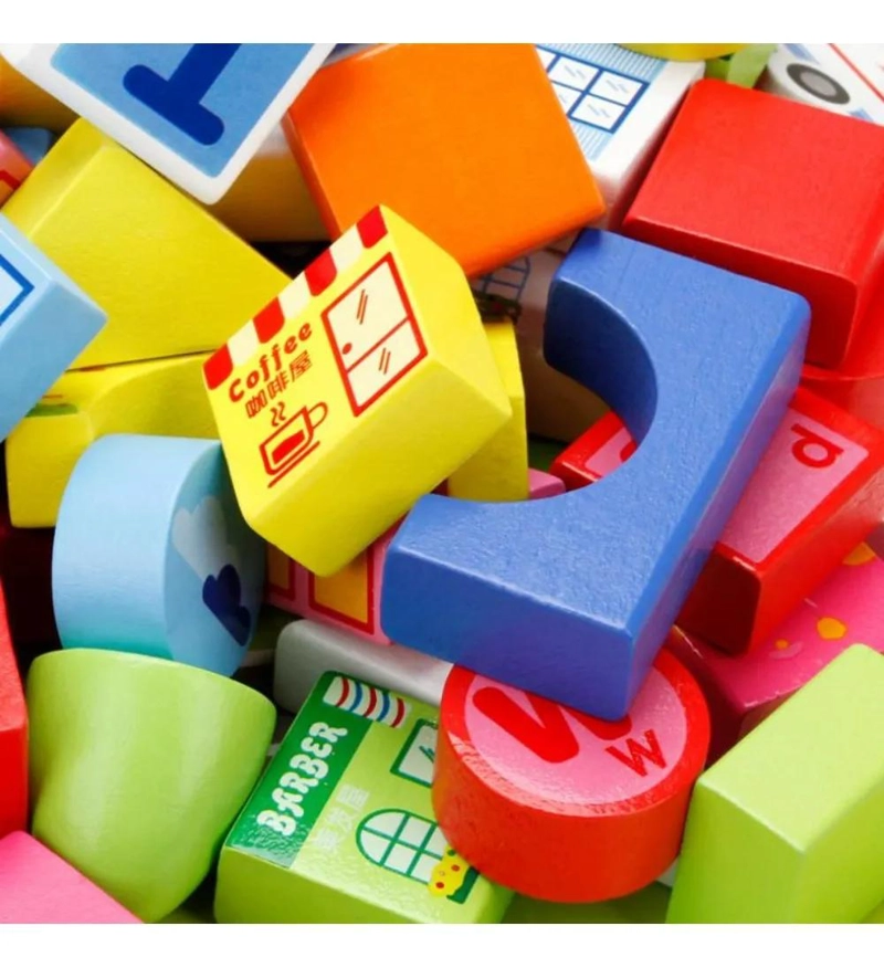 BLOQUES DE CONSTRUCCION PARA NIÑOS ESTILO CIUDAD - 3