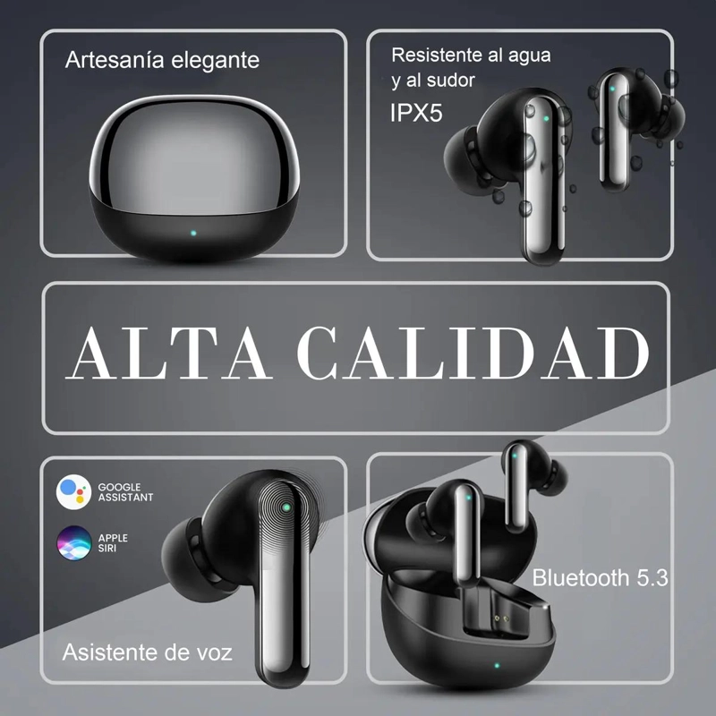 AUDIFONOS IN-EAR BLUETOOTH 5.3 INALAMBRICOS - 2