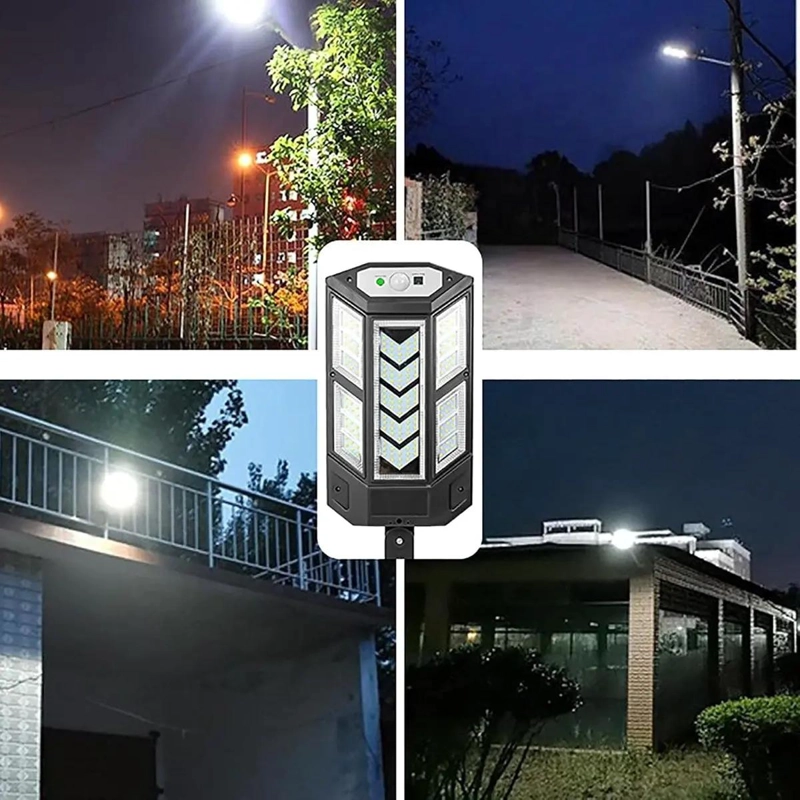 FOCO LED SOLAR EXTERIOR CON SENSOR DE MOVIMIENTO Y MANDO - 2