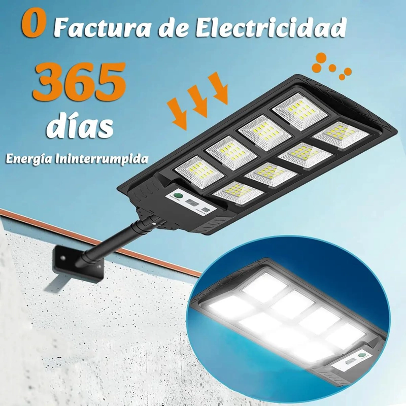 2 LUCES SOLARES CON SENSOR DE MOVIMIENTO PARA EXTERIOR - 2