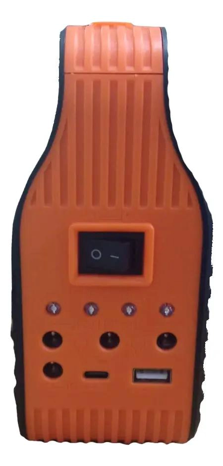 KIT SOLAR DE EMERGENCIA PARA CAMPING CON USB Y 2 AMPOLLET - 1