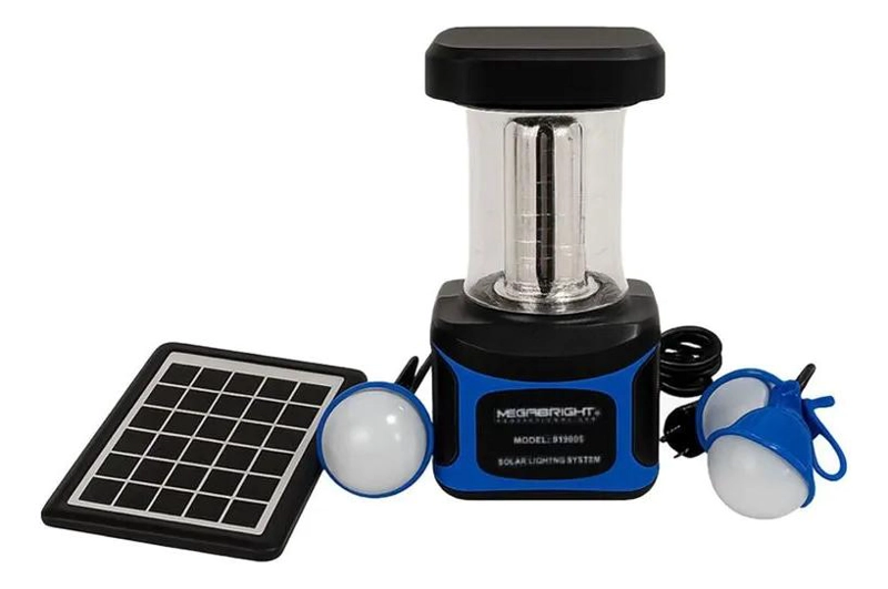 LAMPARA DE EMERGENCIA LED SOLAR RECARGABLE PORTATIL - 2