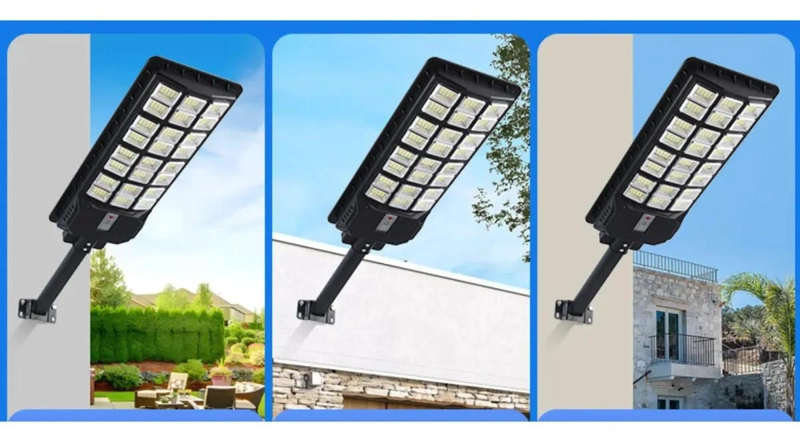 FOCO SOLAR LED 2000W IMPERMEABLE PARA ALUMBRADO PUBLICO - 4