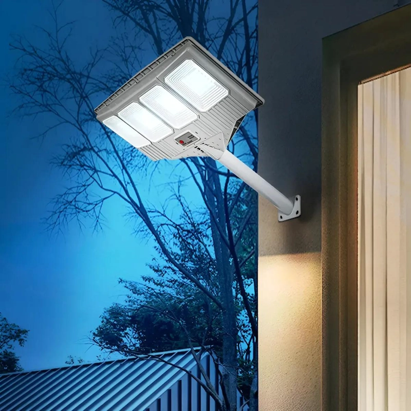 FOCO SOLAR LED 400W CON SENSOR DE MOVIMIENTO PARA EXTERIO - 2
