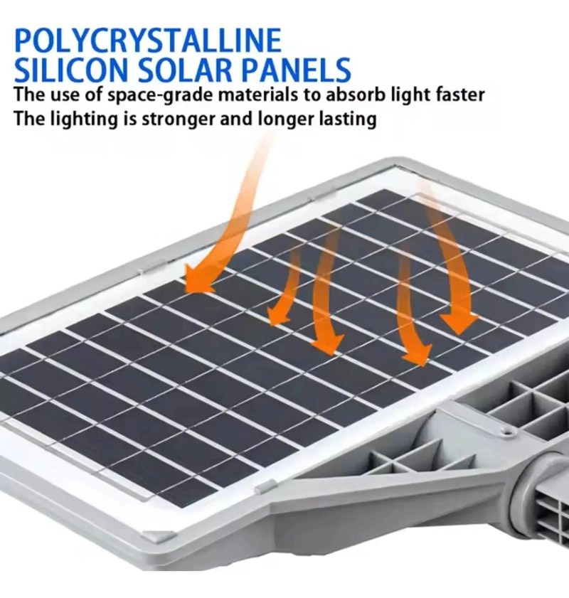 FOCO SOLAR LED 400W CON SENSOR DE MOVIMIENTO PARA EXTERIO - 4