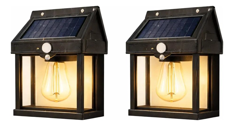 FAROL SOLAR LED EXTERIOR CON SENSOR PARA JARDIN Y CAMPING - 1