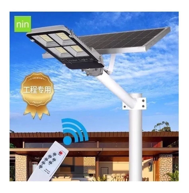 FOCO SOLAR CON PANEL Y BRAZO DE ANCLAJE - 5