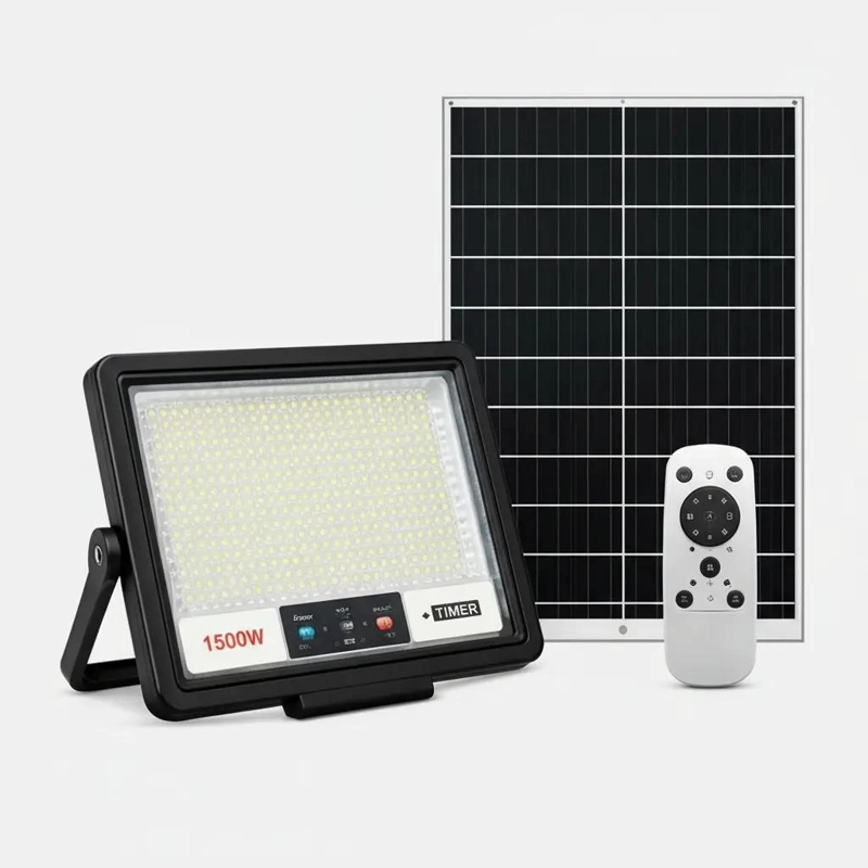 REFLECTOR SOLAR LED 1500W PARA ILUMINACION EXTERIOR - 3