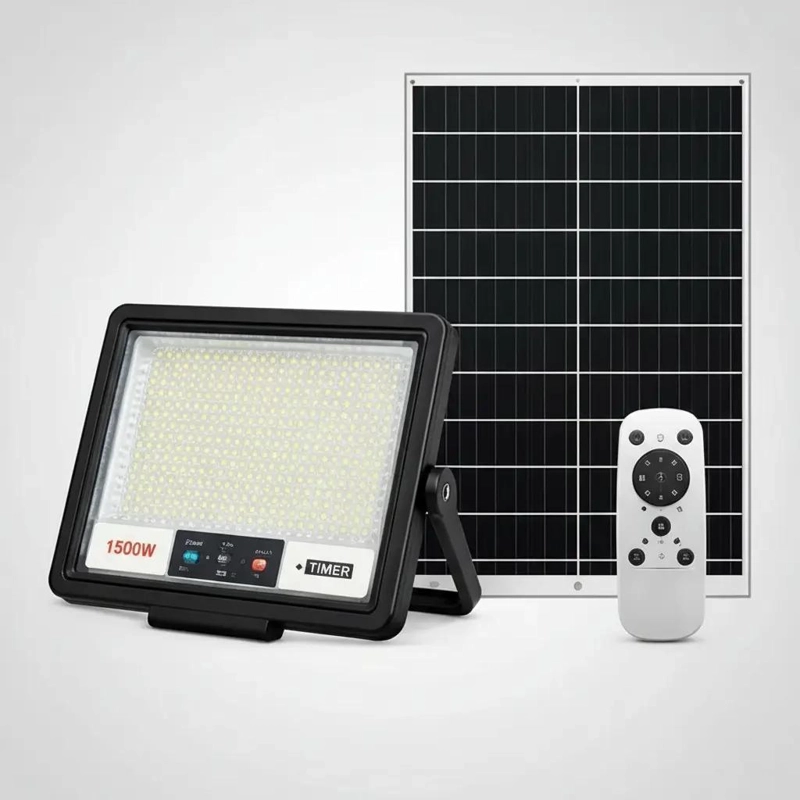 REFLECTOR SOLAR LED 1500W PARA ILUMINACION EXTERIOR - 5