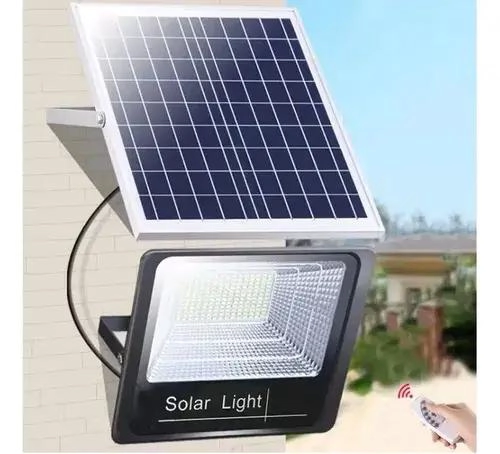 FOCO REFLECTOR SOLAR 400W CON CONTROL Y PANEL - 3