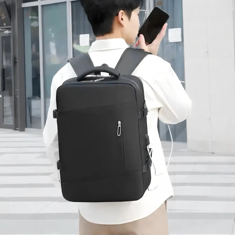 MOCHILA EXPANDIBLE IMPERMEABLE MULTIUSO PARA VIAJE - 2