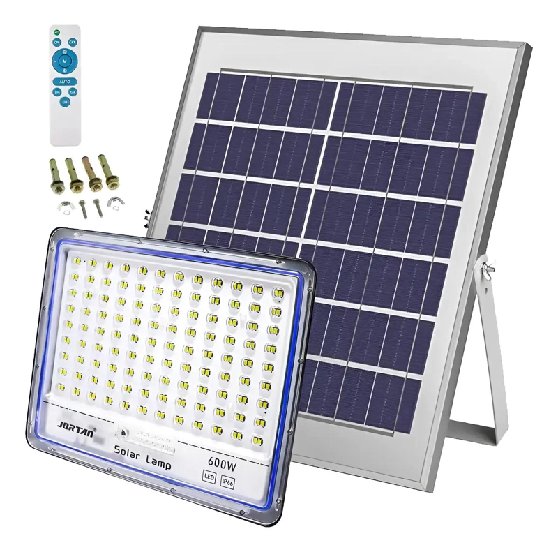 FOCO LED EXTERIOR 600W CON PANEL SOLAR IP66 - 1