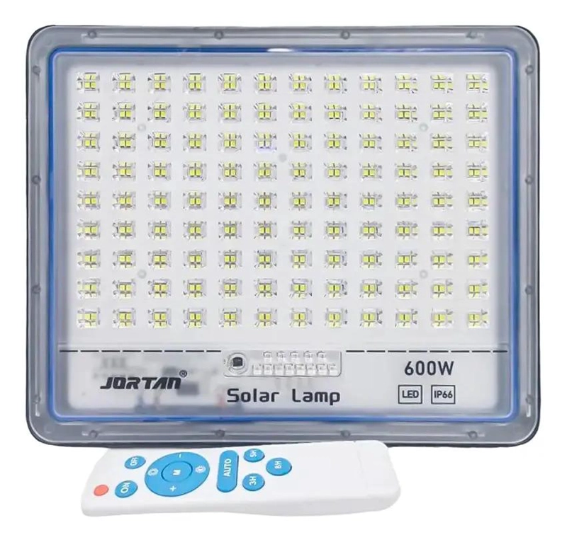 FOCO LED EXTERIOR 600W CON PANEL SOLAR IP66 - 2