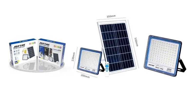 FOCO LED EXTERIOR 600W CON PANEL SOLAR IP66 - 4
