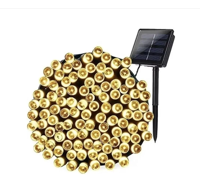 PACK 10 LUCES NAVIDAD SOLAR 100 LED 10 METROS - 2
