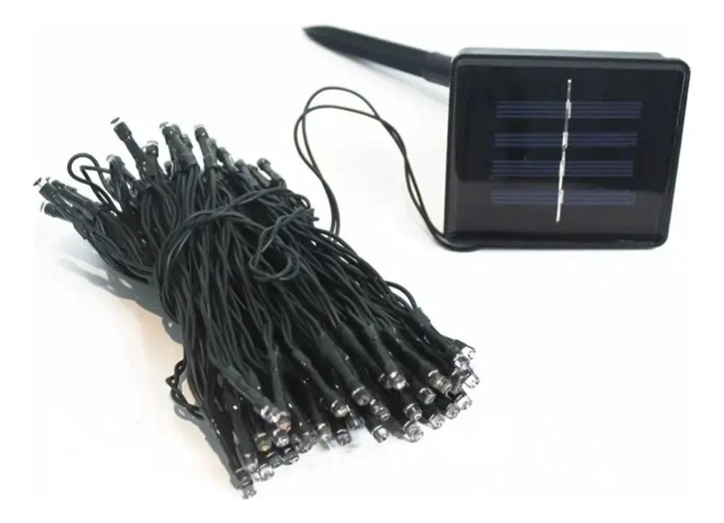 PACK 10 LUCES NAVIDAD SOLAR 100 LED 10 METROS - 4